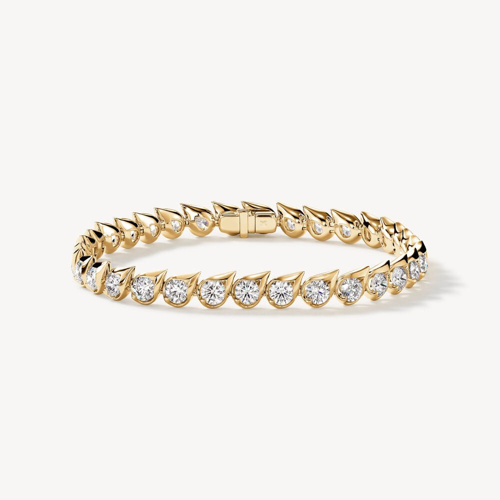 Bracelets Femme LeDiamanti en or jaune et diamants