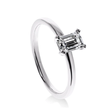Mon Coeur - Bague de Fiançailles Diamant Princesse | LeDiamanti - LeDiamanti
