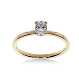 Mon Coeur - Bague de Fiançailles Diamant Ovale | LeDiamanti - LeDiamanti