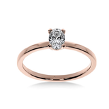 Mon Coeur - Bague de Fiançailles Diamant Ovale | LeDiamanti - LeDiamanti