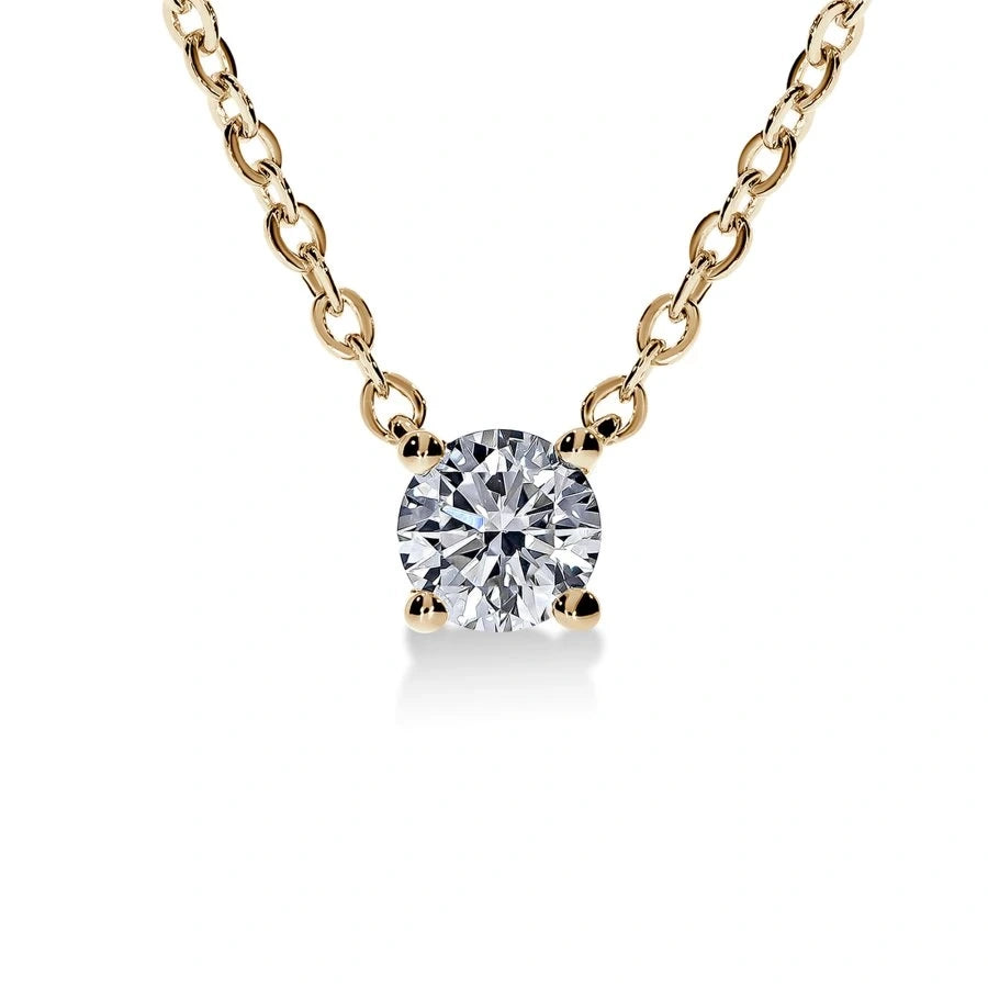 Pure Elegance Pendant 18K Gold and Natural Diamond LeDiamanti