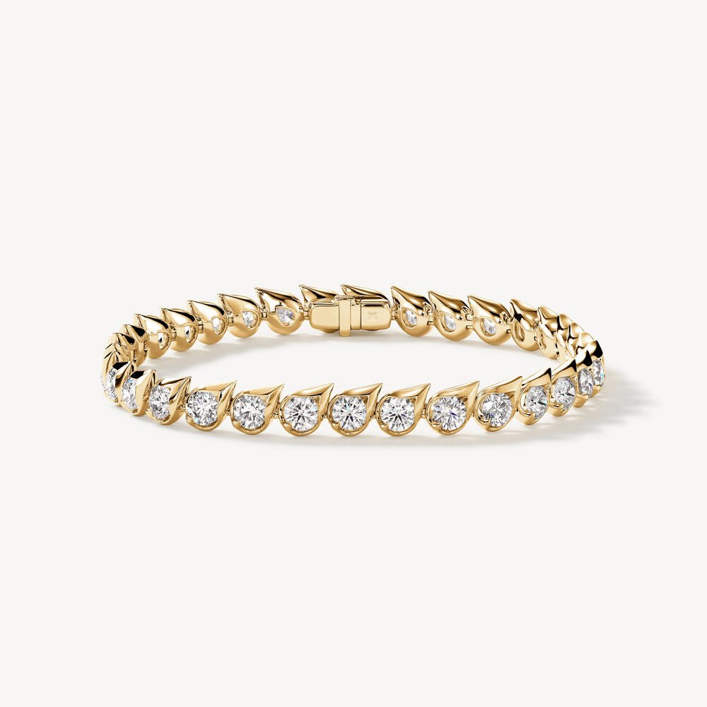 Bracelets Femme LeDiamanti en or jaune et diamants 