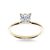 Bague de Fiançailles Diamant Princesse Éclat | LeDiamanti