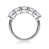 Alliance Diamants Ronds Moderne Ange | LeDiamanti - LeDiamanti