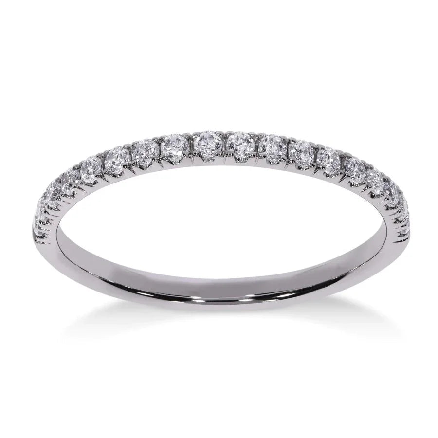 Alliance Diamants Ronds Pavée | LeDiamanti - LeDiamanti