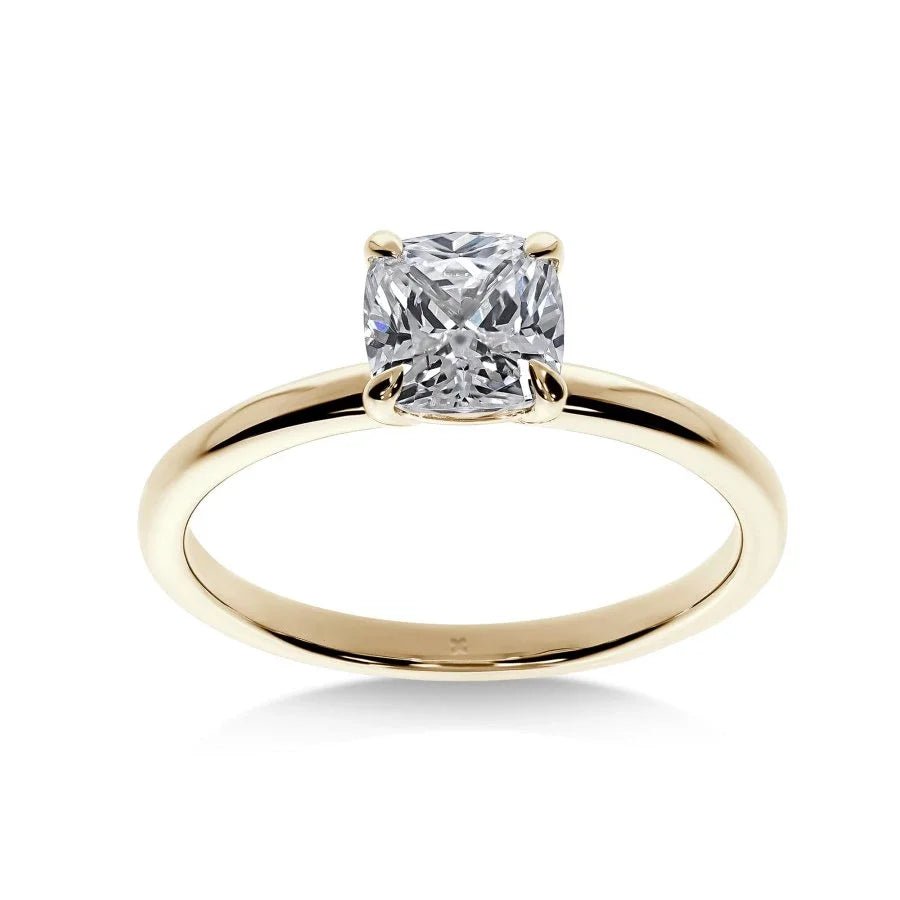 Cushion Diamond Engagement Ring Sparkle LeDiamanti LeDiamanti