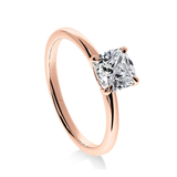 Love - Bague de Fiançailles Diamant Princesse | LeDiamanti