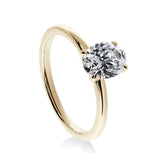 Love - Bague de Fiançailles Diamant Ovale | LeDiamanti