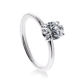 Love - Bague de Fiançailles Diamant Ovale | LeDiamanti